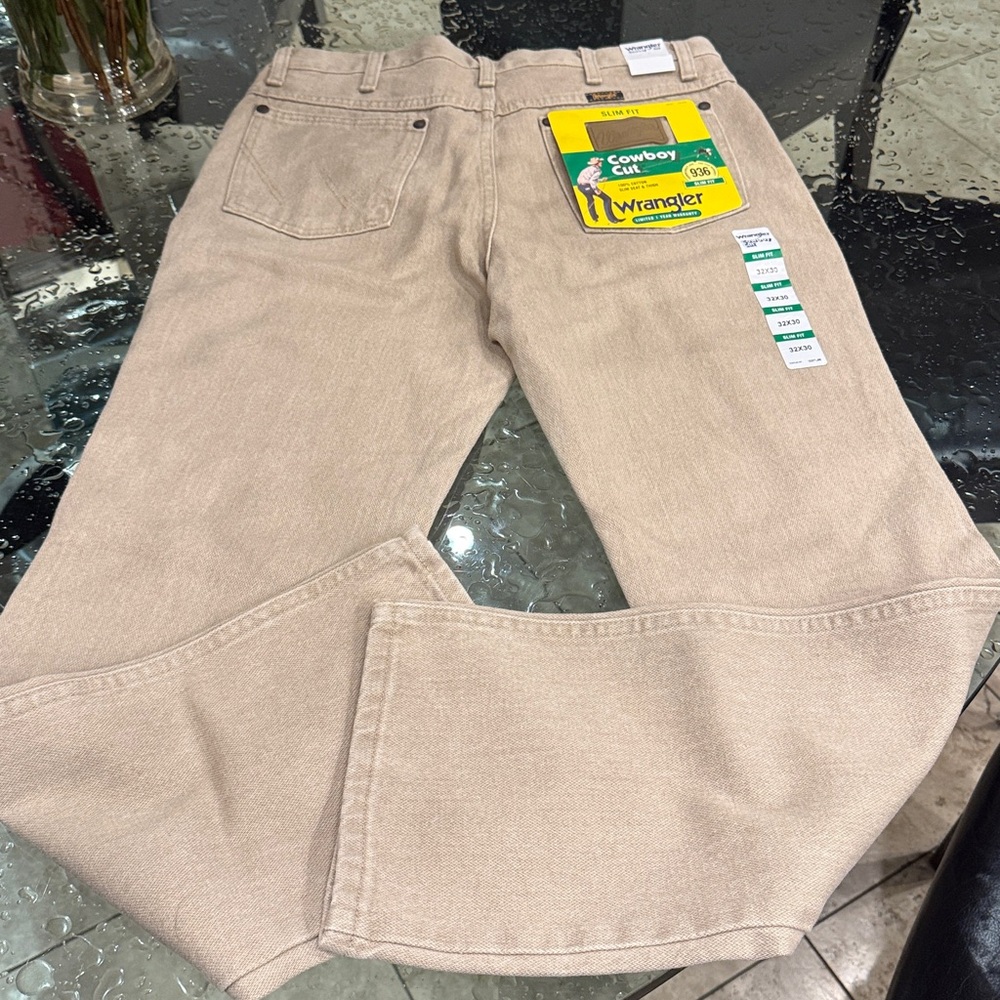 Wrangler Men's Tan Chinos